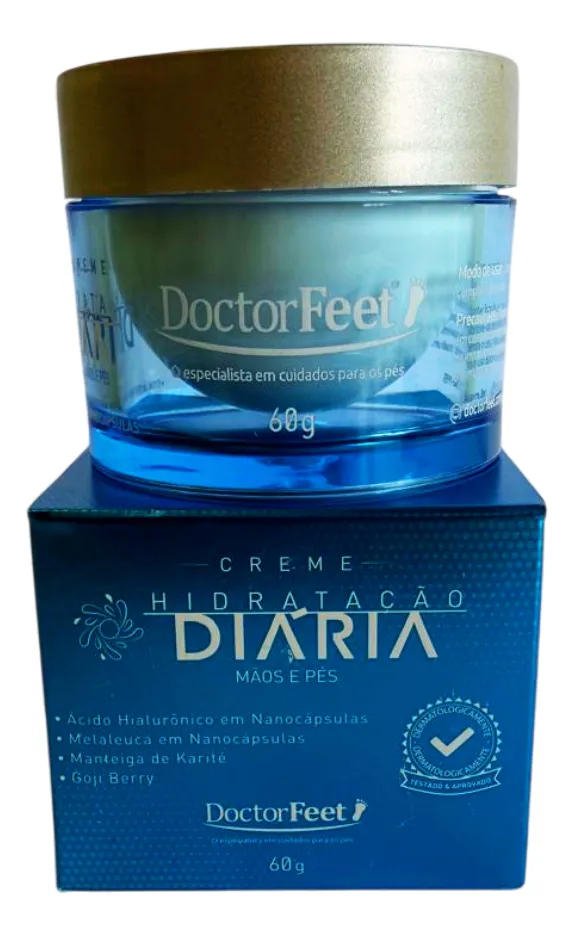 Creme Hidratação Diária Mãos E Pés 60g - Doctor Feet