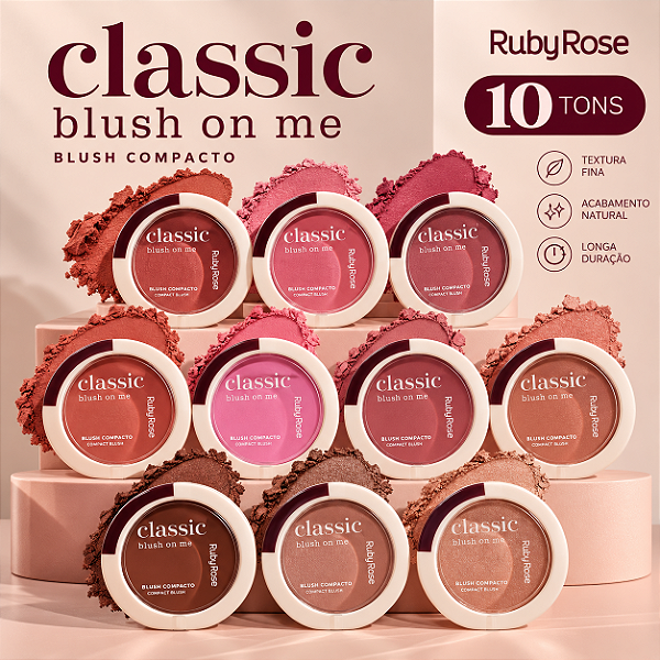 Blush Compacto On me Classic - Ruby Rose