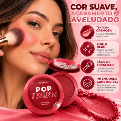 Blush Cremoso Pop Trend - Ruby Rose