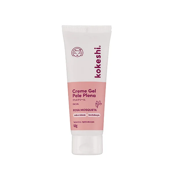 Creme Gel Facial Pele Plena - Kokeshi