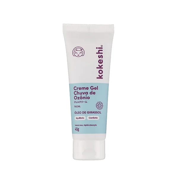 Creme Gel Facial Chuva de Ozônio - Kokeshi