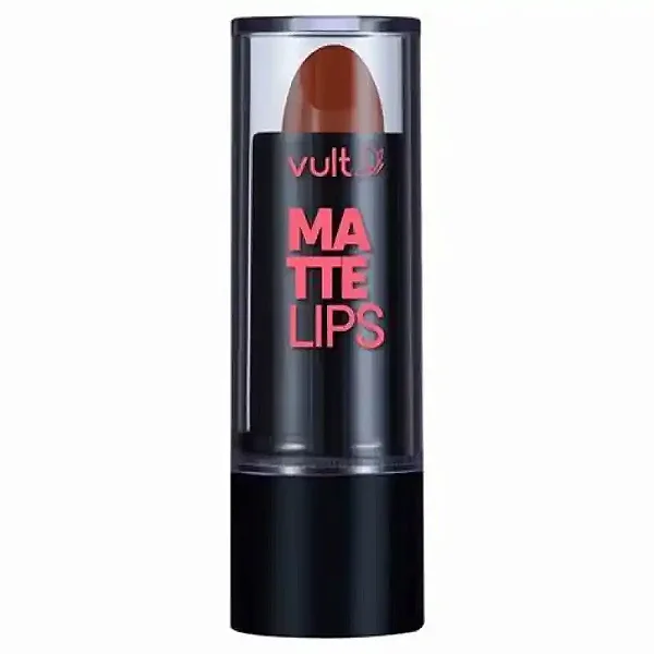 Batom matte lips marrom chocolate - Vult