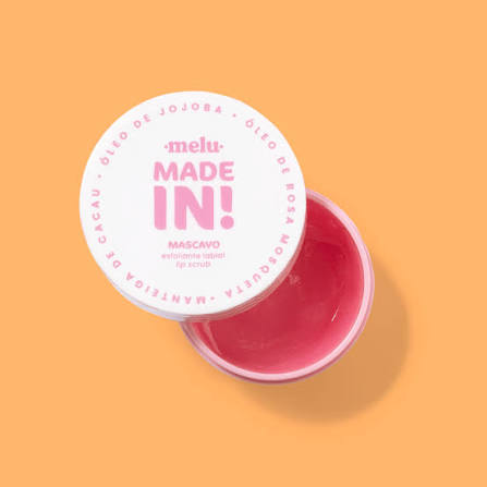 Esfoliante labial Mascavo Made In - Melu