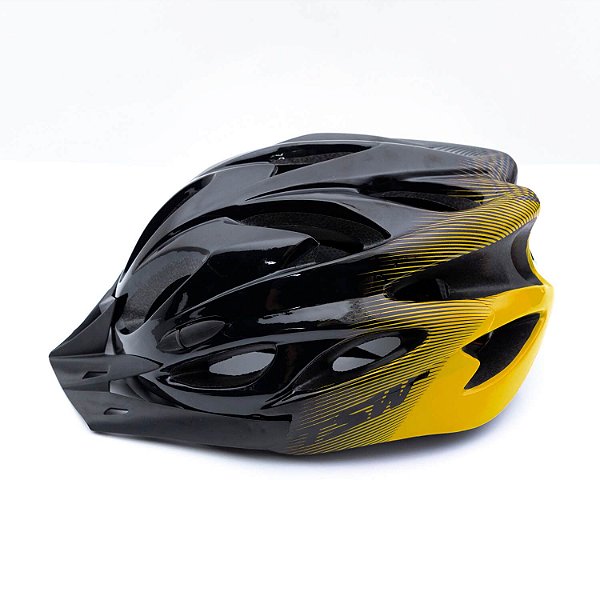 Capacete Tsw Raptor LED Preto/Laranja