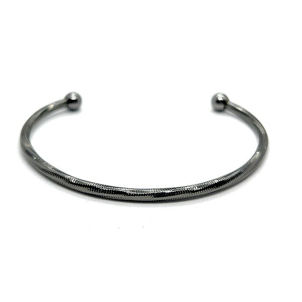 Bracelete Masculino Affinity Aço Grafite