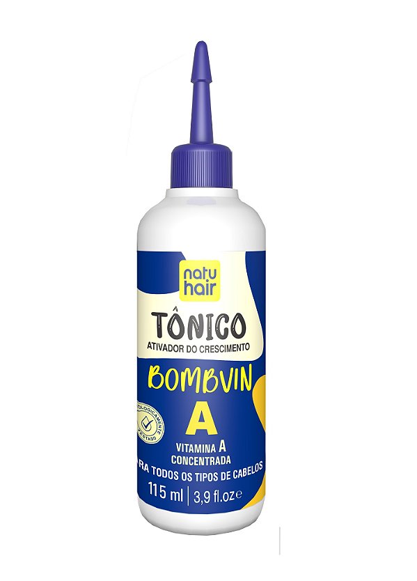 Tônico Capilar - Ativador do Crescimento - Bombvin A - NatuHair 115ml