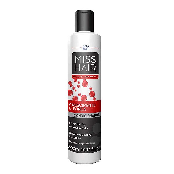 Condicionador Crescimento e Força Miss Hair 300ml