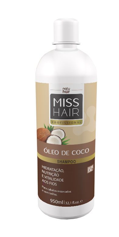 Shampoo - Miss Hair - Coco 950ml