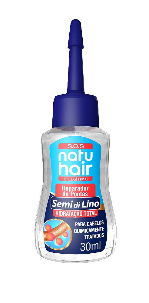 Reparador de Pontas S.O.S. NatuHair Semi di Lino - 30ML