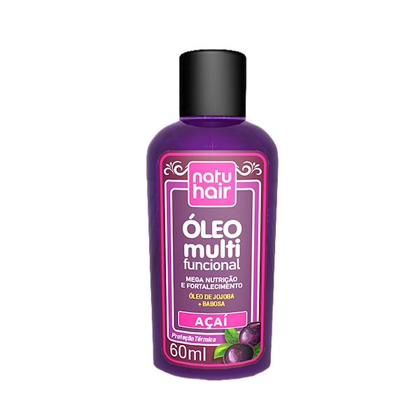 Óleo Multifuncional Natuhair Açaí 60ml