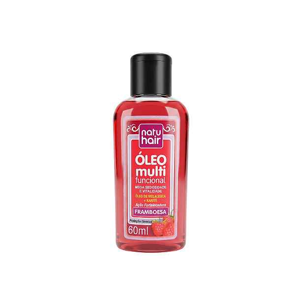 Óleo Multifuncional NatuHair Framboesa