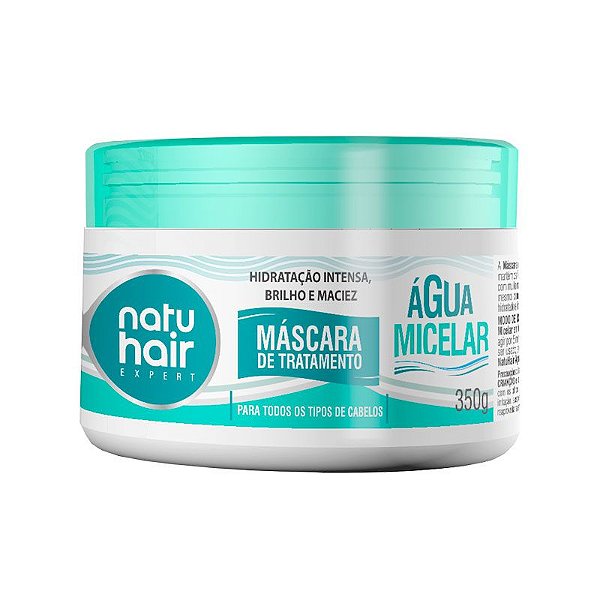 Máscara de Tratamento Água Micelar NatuHair 350g