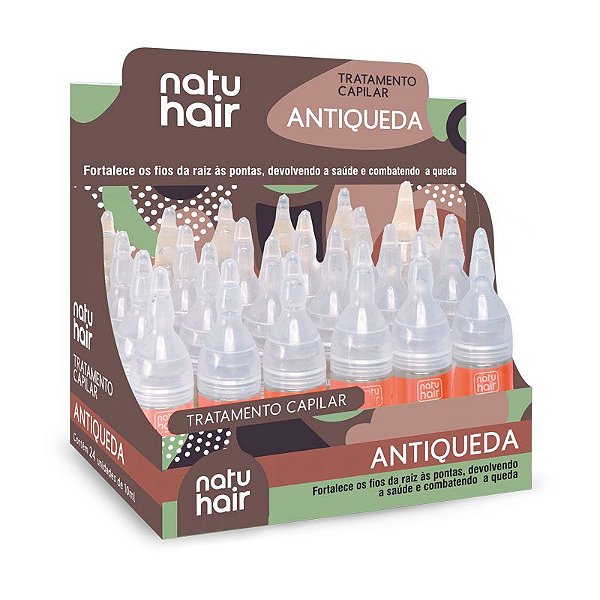 Ampola de Tratamento Capilar Antiqueda Natuhair 10ml - (Unidade)