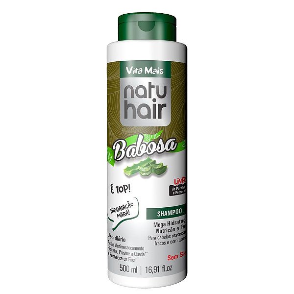 Shampoo Vita Mais NatuHair Babosa 500ml