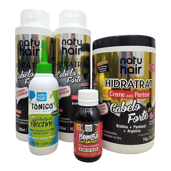 Kit Cabelo Forte Vita Mais Natuhair.