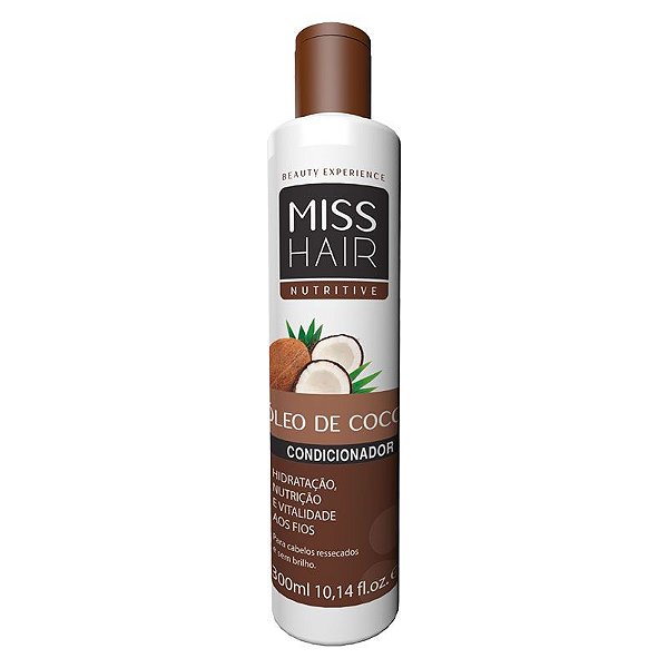 Condicionador Óleo de Coco Miss Hair  300ml