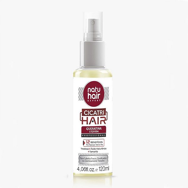 Queratina Líquida Cicatri-Hair NatuHair 120ml