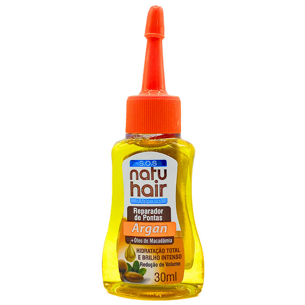 Reparador de Pontas Óleo de Argan SOS NatuHair 30ml