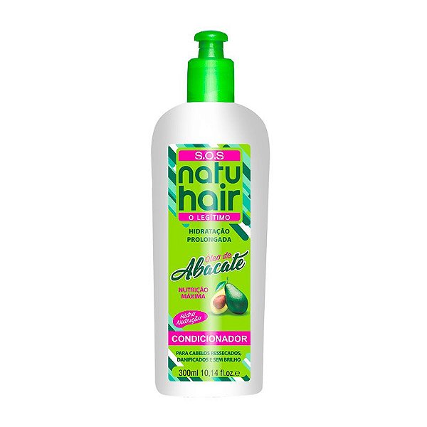 Condicionador Óleo de Abacate SOS Natuhair 300ml