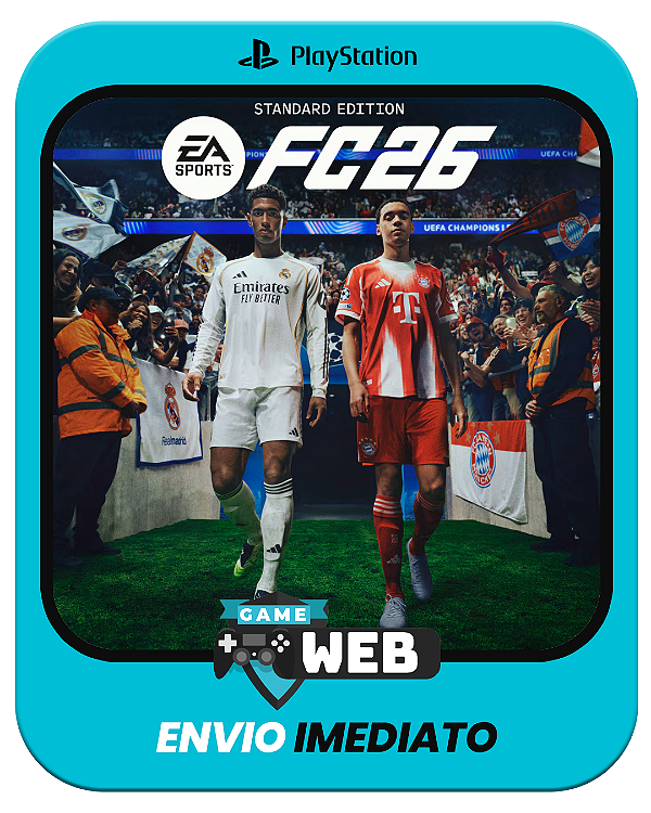 EA Sports FC 26 - PS4 - FIFA 26 - Edição Standard - Mídia Digital