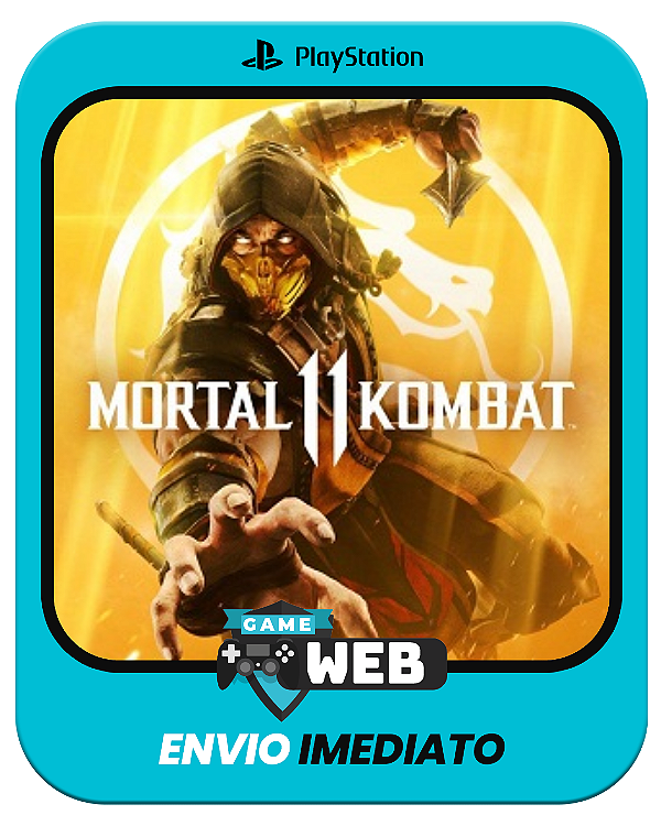 Mortal Kombat 11 - PS4 - Edição Padrão - Mídia Digital