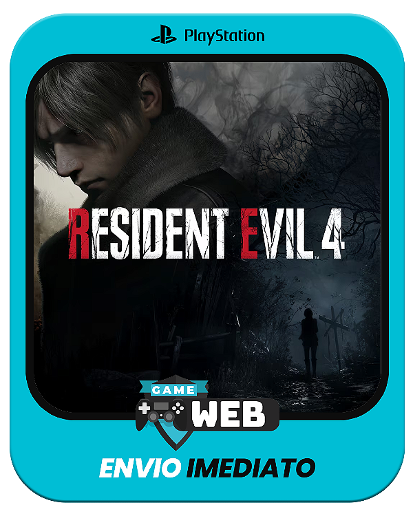 Resident Evil 4 Remake - PS4 - Edição Padrão - Mídia Digital