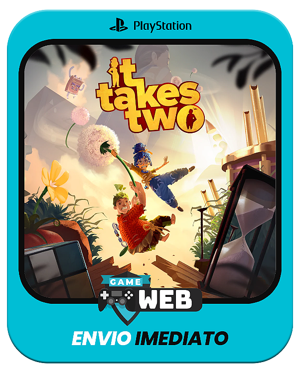 It Takes Two - PS4 - Edição Padrão - Mídia Digital