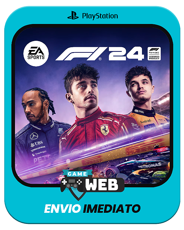 F1 2024 - PS4 - Formula 1 2024 - Edição Padrão - Mídia Digital