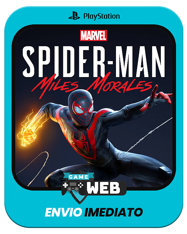 Marvel s Spider-Man Miles Morales - PS4 - Edição Padrão - Mídia Digital