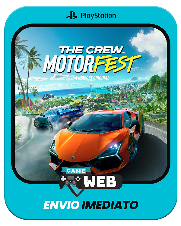 The Crew Motorfest - Edição Padrão - PS4 - Mídia Digital