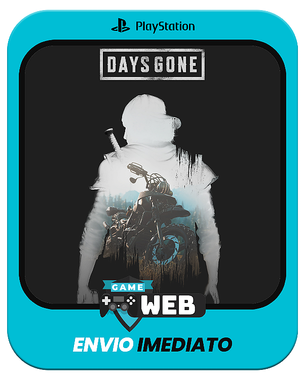 Days Gone - PS4 - Edição Padrão - Mídia Digital