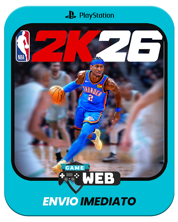 NBA 2k26 - PS4 - Edição Standard - Mídia Digital