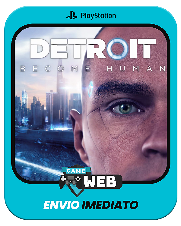 Detroit: Become Human - Edição Padrão - PS4 - Mídia Digital