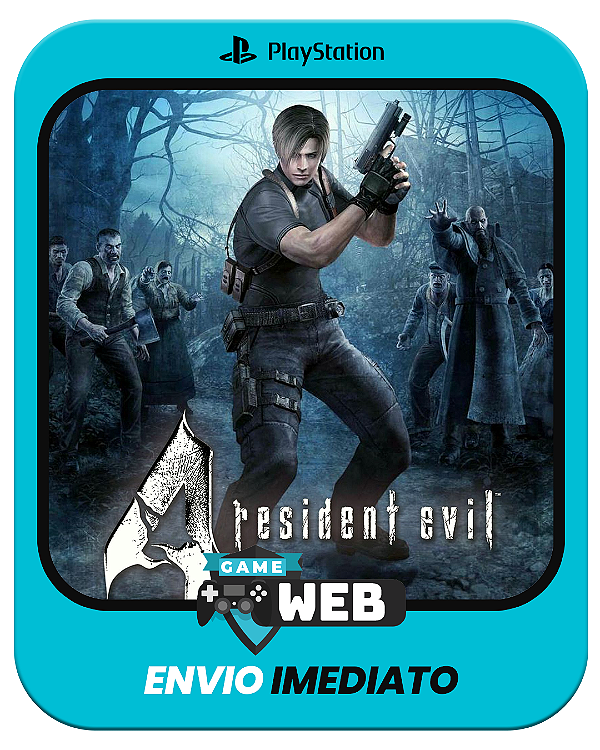 Resident Evil 4 - PS4 - Edição Padrão - Mídia Digital