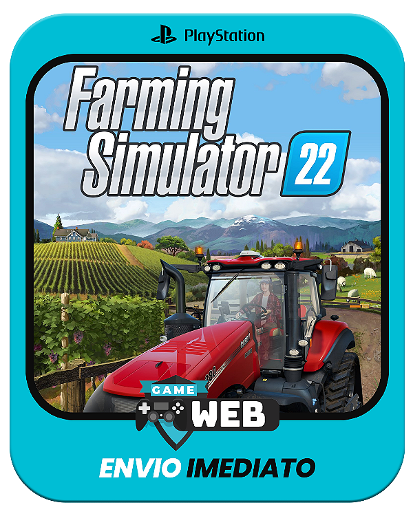 Farming Simulator 22 - PS4 - Edição Padrão - Mídia Digital