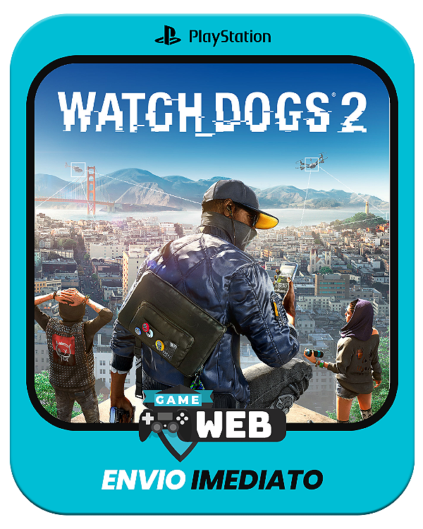 Watch Dogs 2 - PS4 - Edição Padrão - Mídia Digital