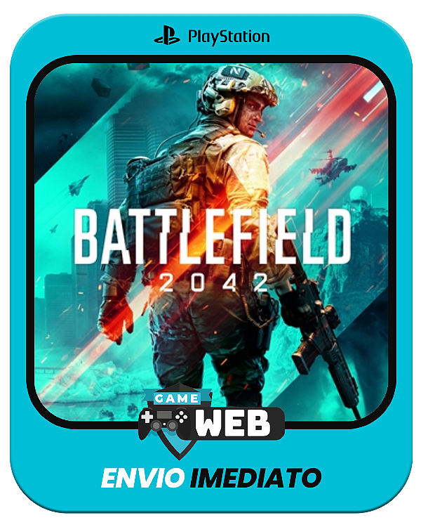 Battlefield 2042 - Edição Padrão - PS4 - Mídia Digital
