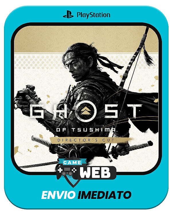 Ghost Of Tsushima - PS4 - Edição Padrão - Mídia Digital