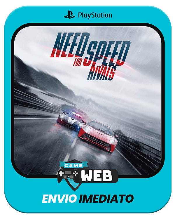 Need for Speed Rivals - PS4 - NFS - Edição Padrão - Mídia Digital