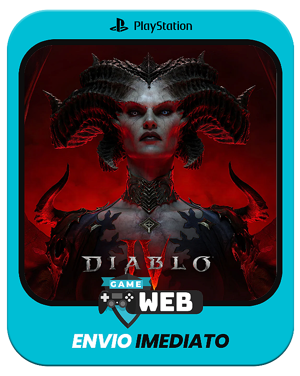 Diablo IV - PS4 - Edição Padrão - Mídia Digital