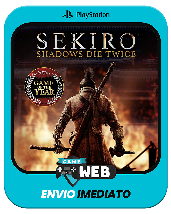 Sekiro - PS4 - Edição Padrão - Mídia Digital