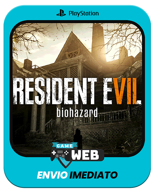 Resident Evil 7 - Edição Padrão - PS4 - Mídia Digital