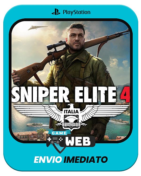 Sniper Elite 4 - PS4 - Edição Padrão - Mídia Digital