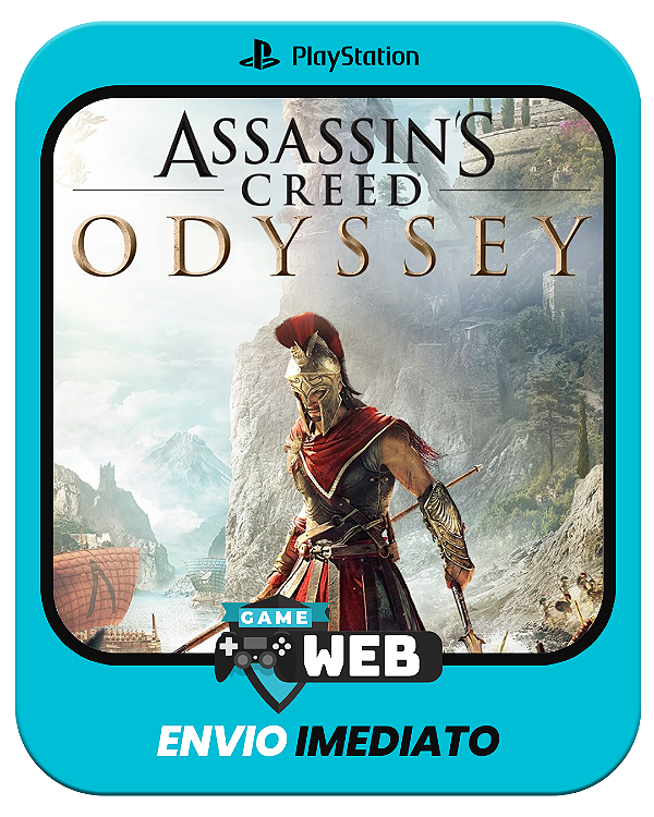 Assassin's Creed Odyssey - PS4 - AC - Edição Padrão - Mídia Digital