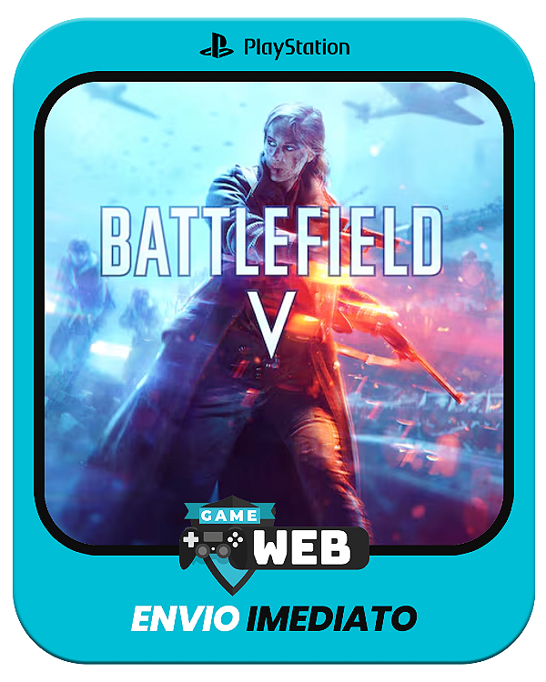 Battlefield V - PS4 -BF - Edição Padrão - Mídia Digital