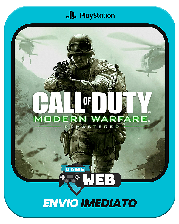 Call of Duty: Modern Warfare Remastered - PS4 - Edição Padrão - Mídia Digital