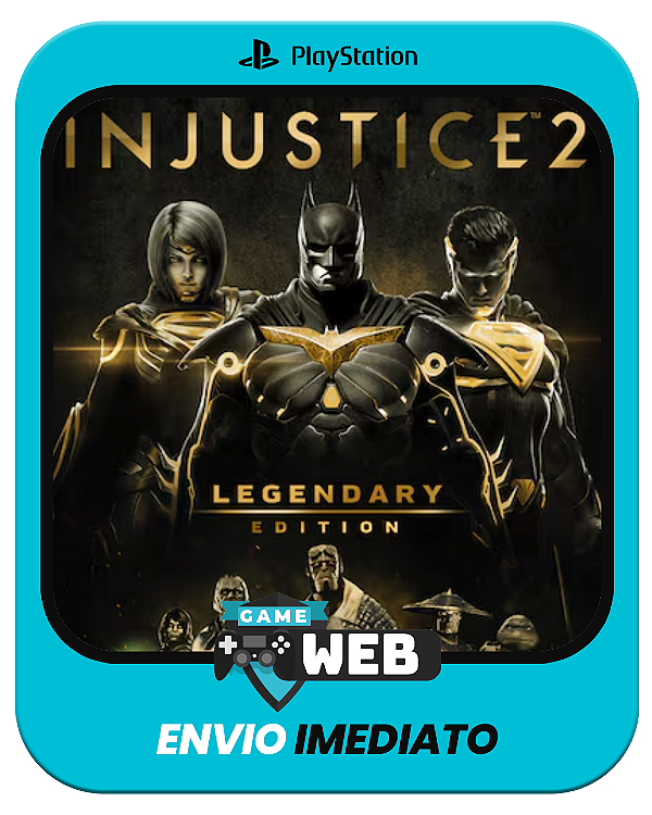 Injustice 2 - Legendary Edition - PS4 - Edição Padrão - Mídia Digital