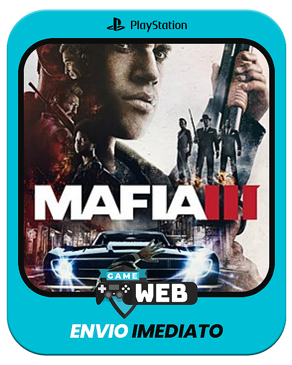 Mafia III - PS4 - Edição Padrão - Mídia Digital