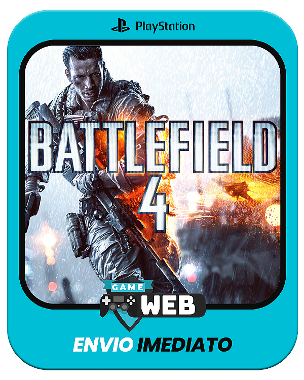 Battlefield 4 - PS4 - Edição Padrão - Mídia Digital
