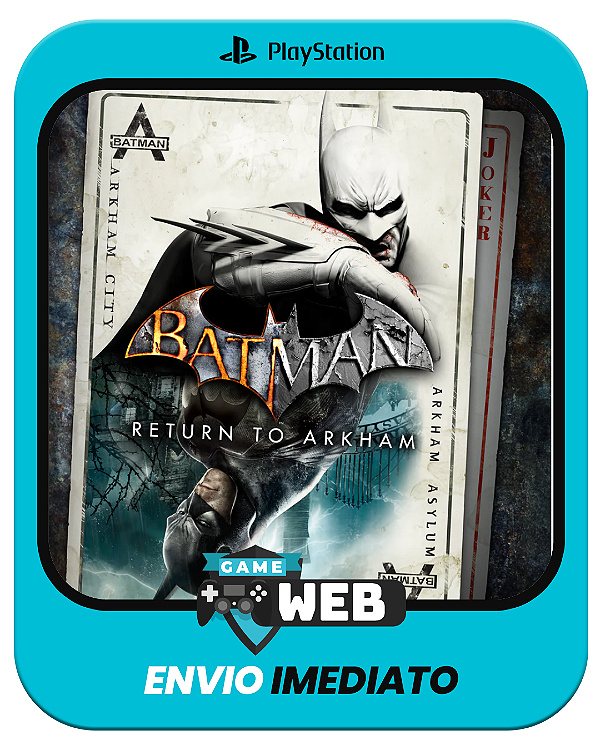 Batman Return to Arkham - PS4 - Edição Padrão - Mídia Digital